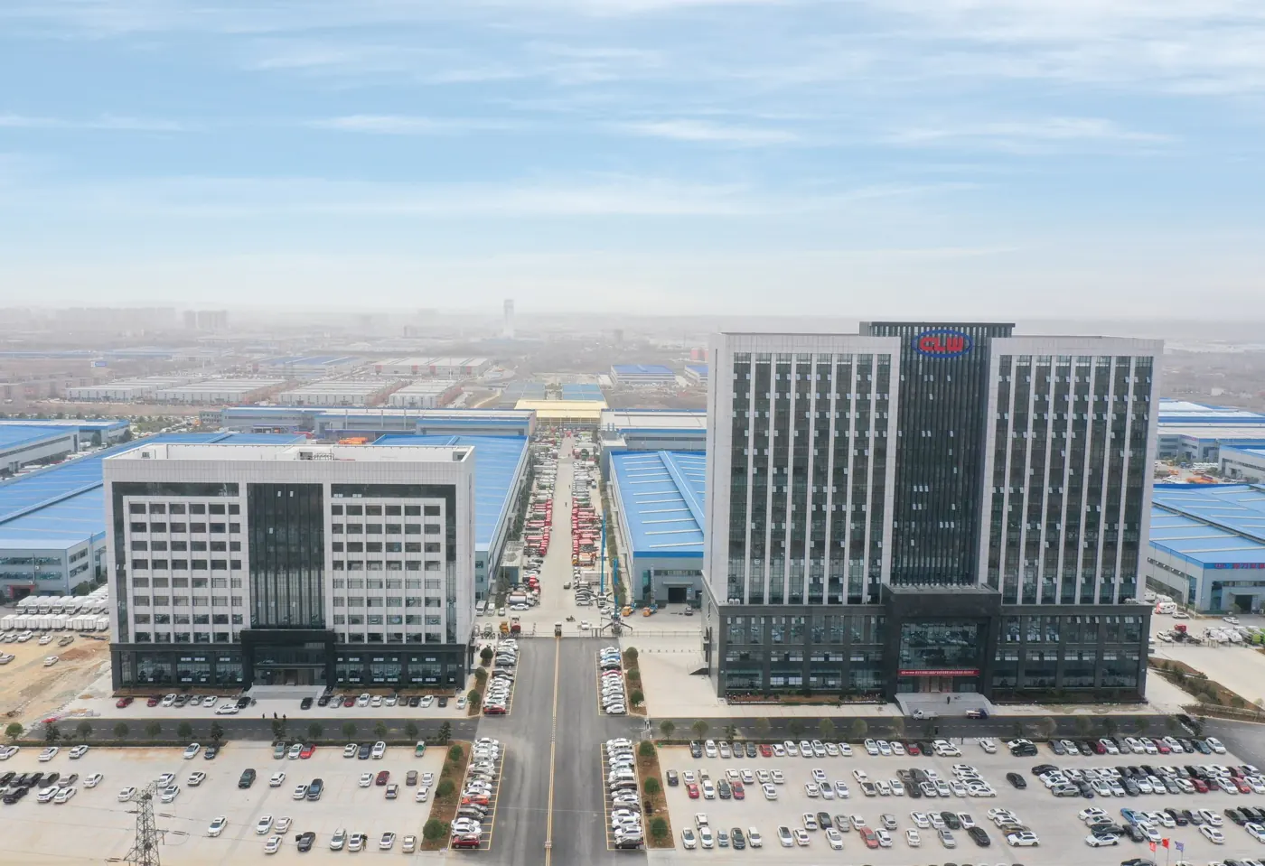 อาคารและพื้นที่โรงงานของ CLW Automobile Group ในเมืองสุยโจว ประเทศจีน