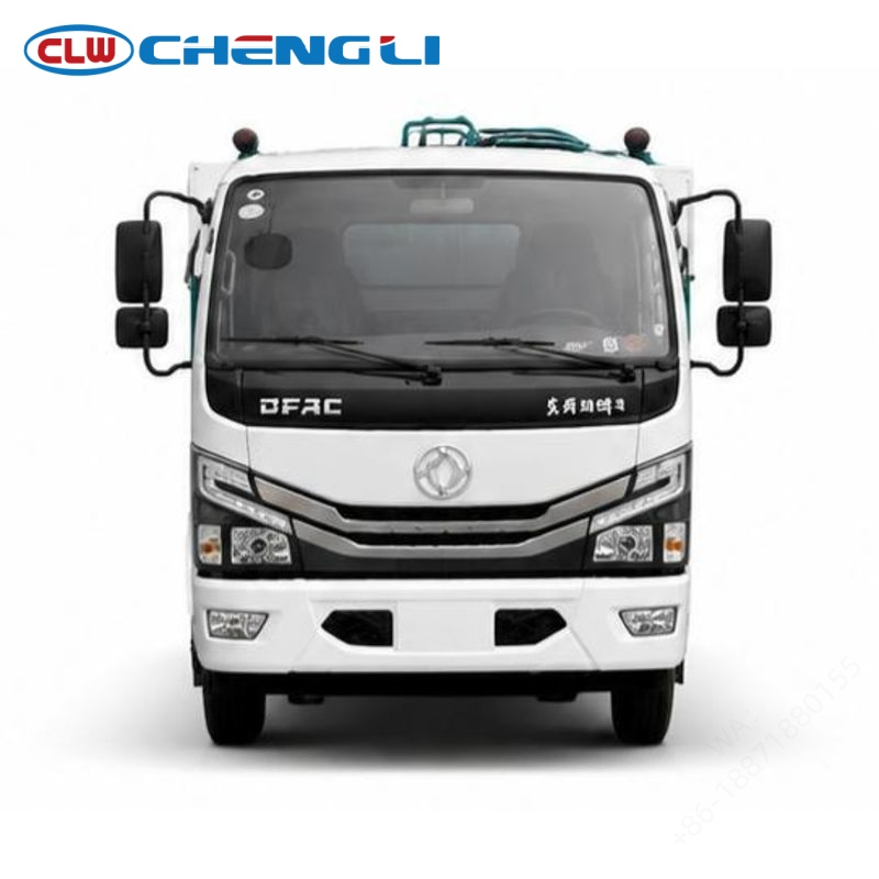 รถอัดท้าย Dongfeng ภาพประกอบที่ 2 มุมด้านข้างตัวบรรจุ