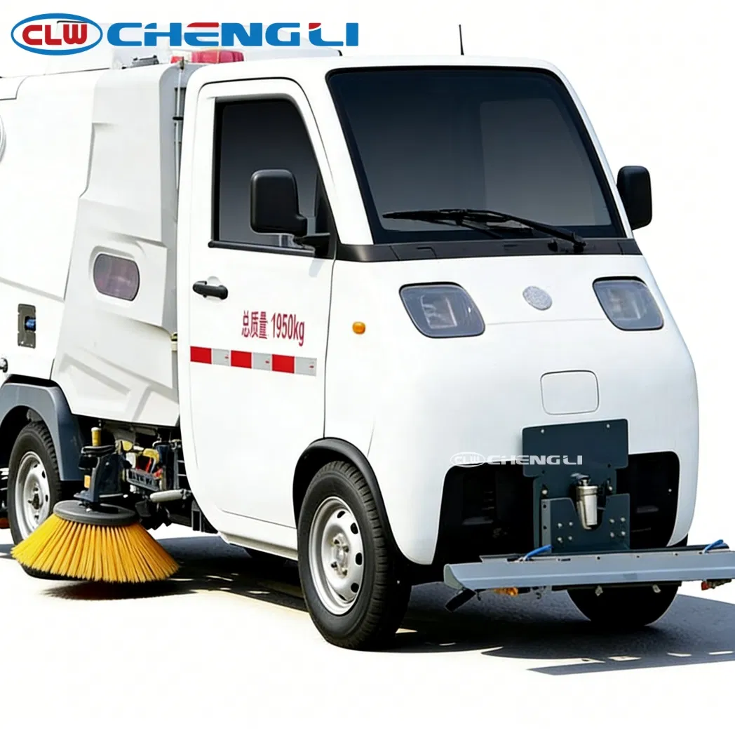 รถกวาดจิ๋ว Geely ภาพประกอบที่ 2 มุมด้านข้างตัวรถ