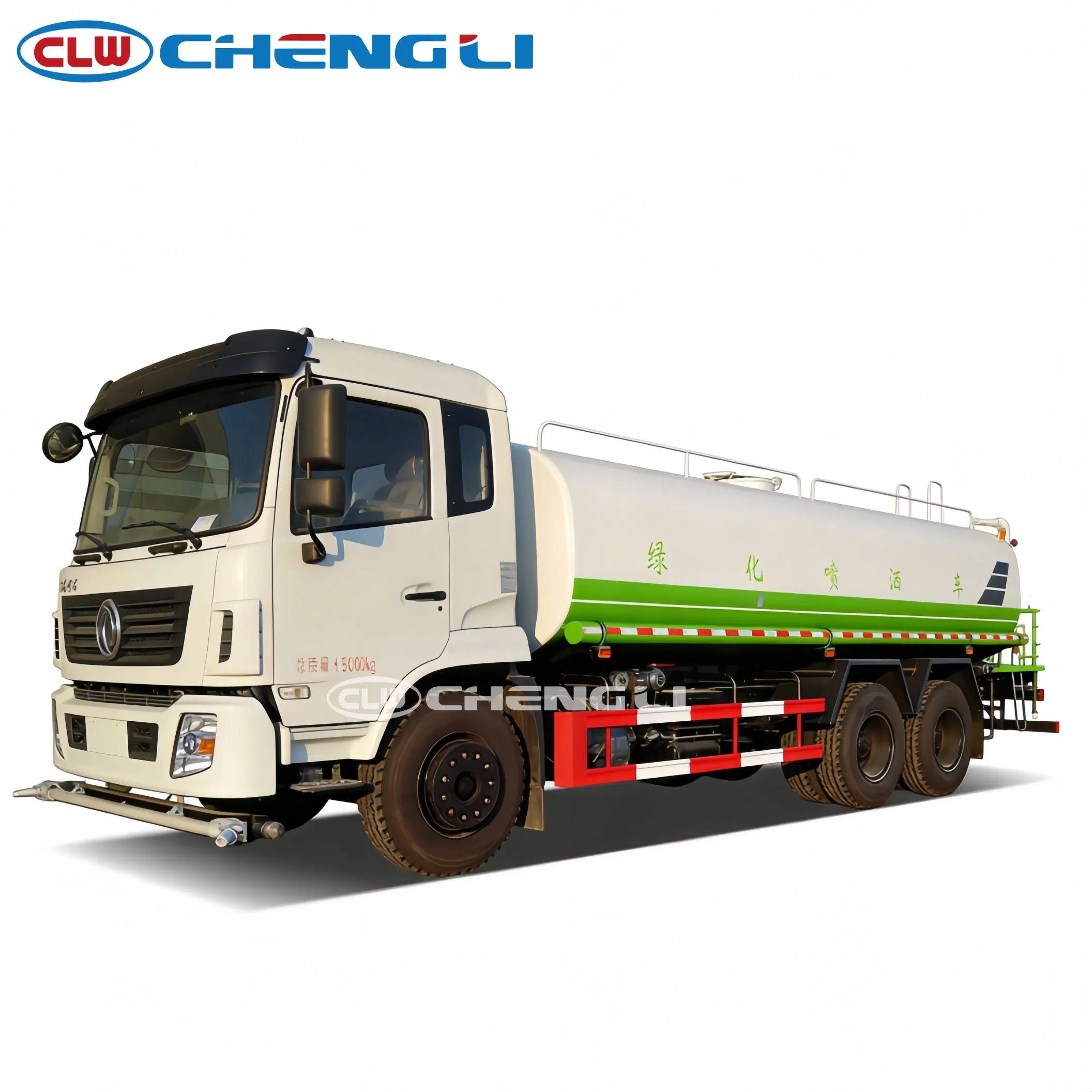 รถบรรทุกน้ำ Dongfeng D17 ภาพประกอบที่ 4 แสดงส่วนท้ายรถและชุดหัวฉีด