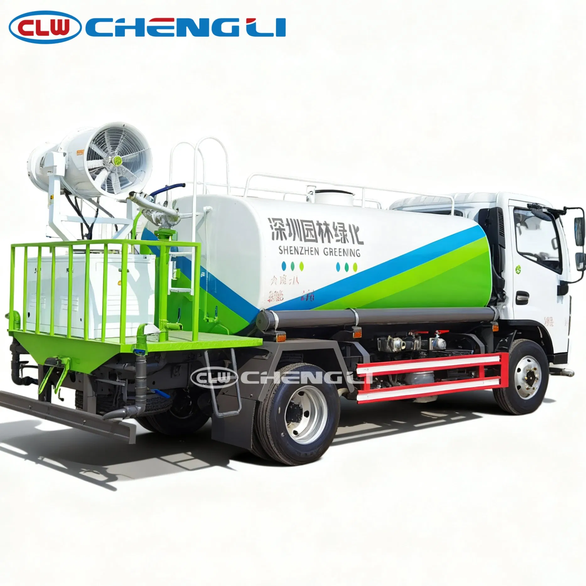รถบรรทุกน้ำ Dongfeng D6 ภาพประกอบที่ 3 มุมอื่นของตัวรถ