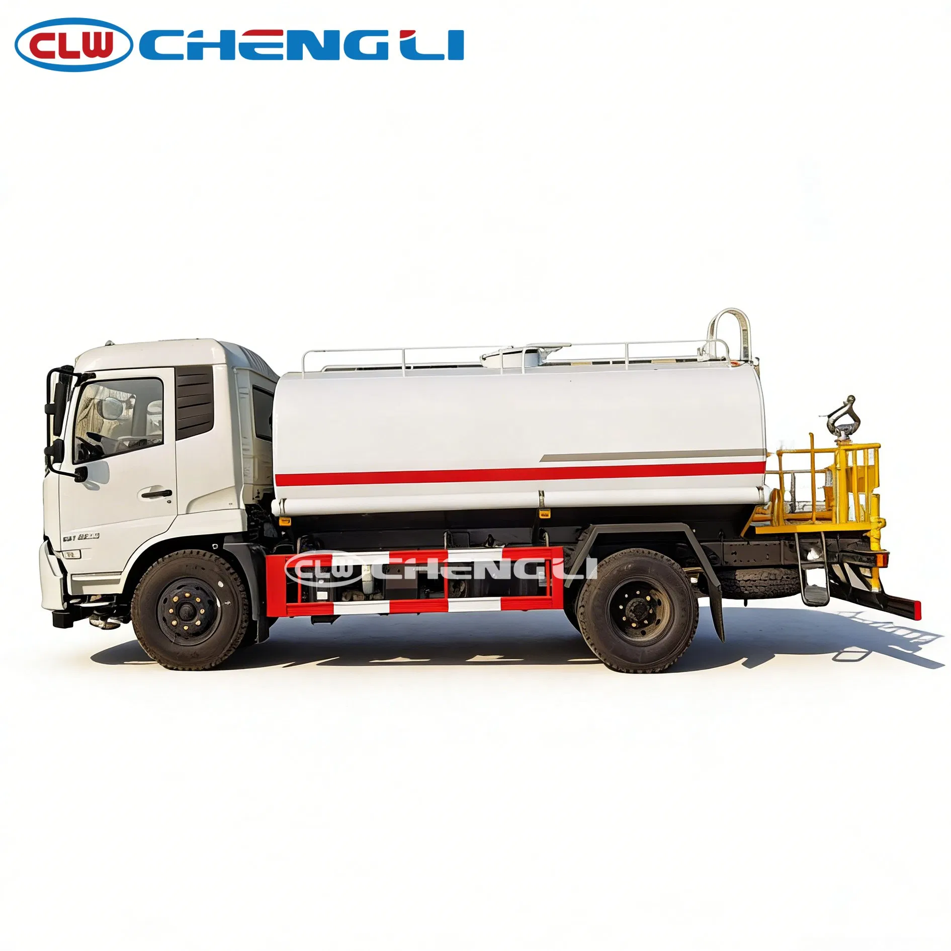 รถบรรทุกน้ำสำรองดับเพลิง Dongfeng Tianjin 4×2 ถัง 12,500 ลิตร รุ่น CLW5160GPSDDP
